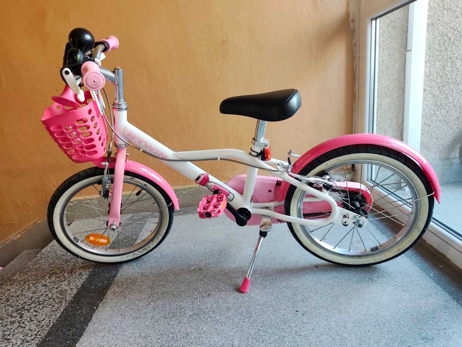 B'twin 16" Docto girl 500 с помощни колела
