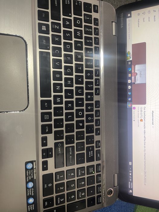 Laptop Toshiba game i5