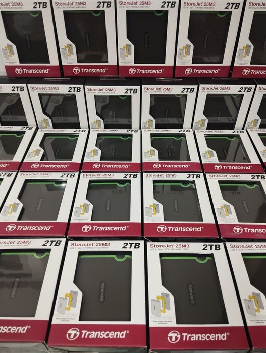 Внешний хард Transcend 1Tb 2TB 4tb  new