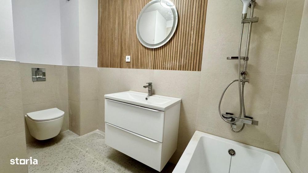 2 camere, 45 mp, balcon 10 mp, FINISAT, Floresti Residence