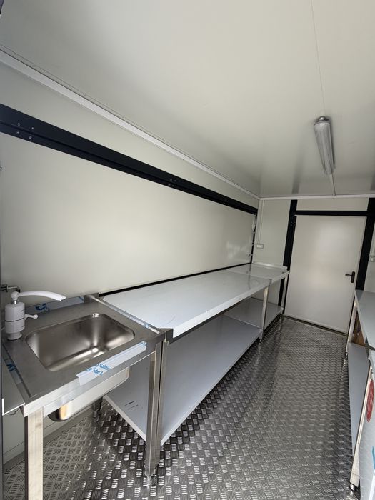 Rulota Comerciala 4m Echipata Fast Food, Cafenea, Shaorma, Burger