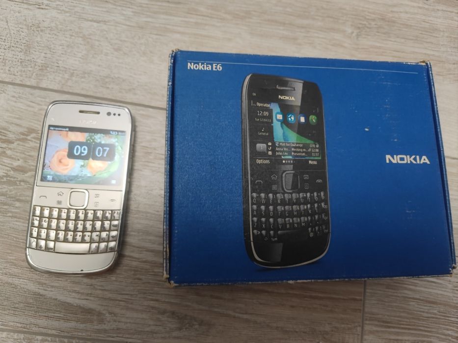 Nokia E6 Нокиа е6 полный комплект Имей есть IMEI bor bts bor