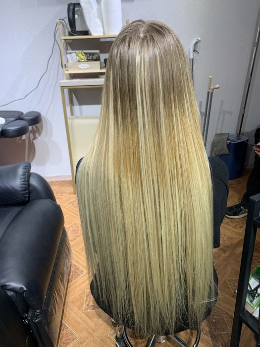 Наращивание биопротейновых волос