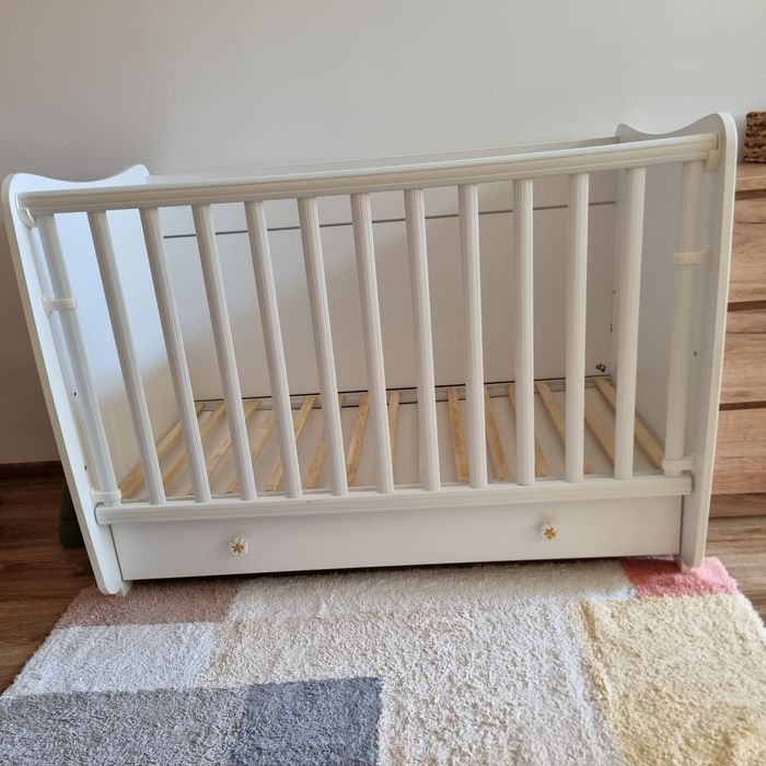 Легло-люлка (кошара) Lorelli Classic 60/120 см + матрак Bamboo