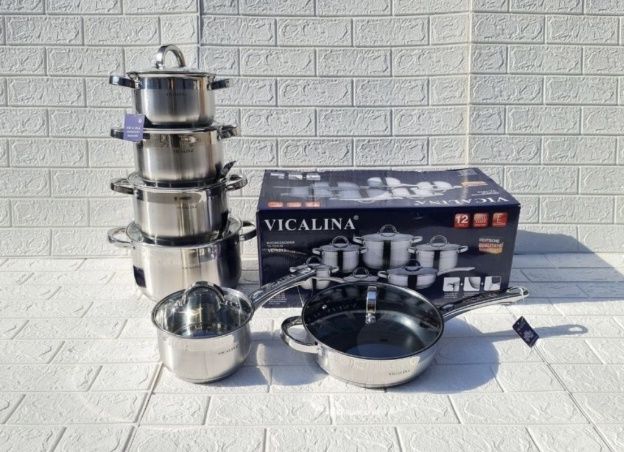 Набор кастрюль Викалина 23000