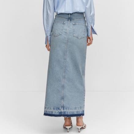 MANGO Дънкова пола дълга 4 модела