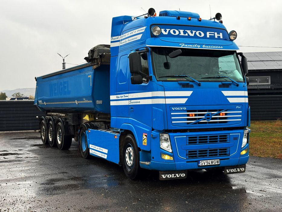 ANSAMBLU BASCULABIL‼️ VOLVO 2013 EEV + SCHIMTZ 2016 Ski24 Thermo‼️Impecabil - Revizie noua