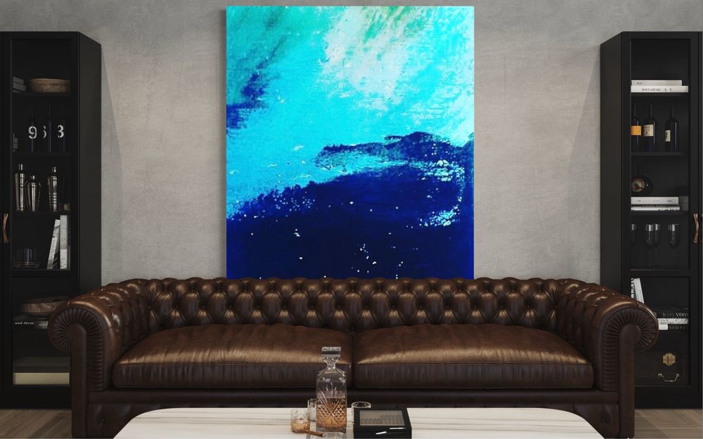 “The ocean”(120/100cm,2024)