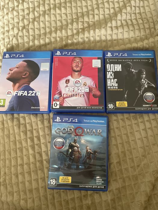 Продам игры на ps4