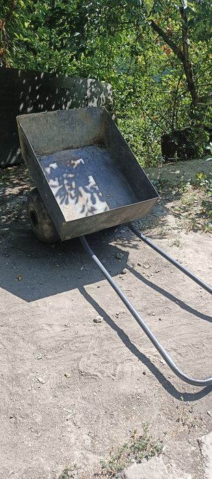 Продам телег с большими колёсами