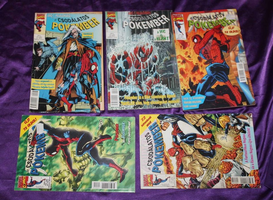 benzi desenate maghiara Spider-man X FIles Star Wars  Napsugar marvel