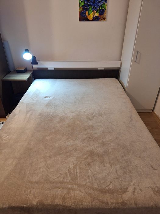 Pat matrimonial + saltea 140/200