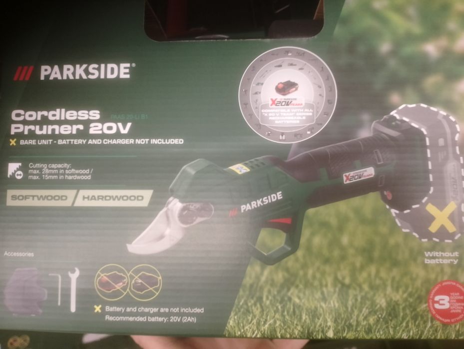 Акумулаторна ножица parkside