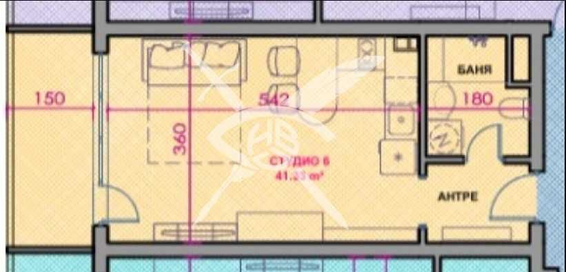 Едностаен апартамент в Поморие 972-28500