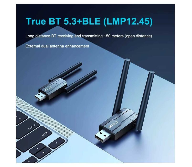 Bluetooth адаптер v5.3 (150 метров)