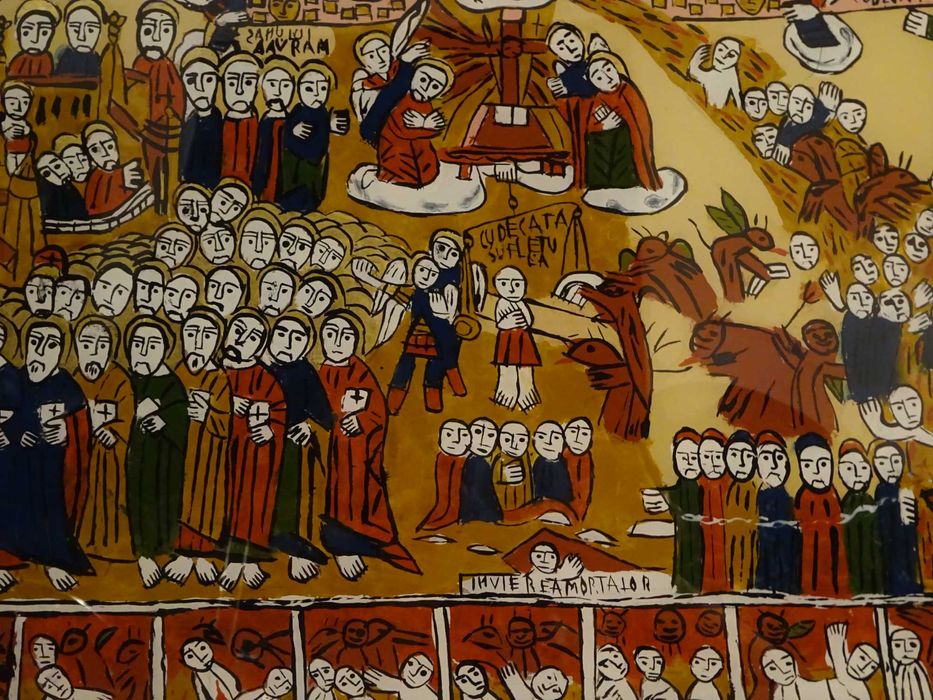 Icoana Judecata de Apoi, pictura rara din Nicula