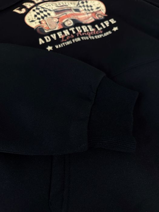 Утеплённое худи с принтом SHEIN