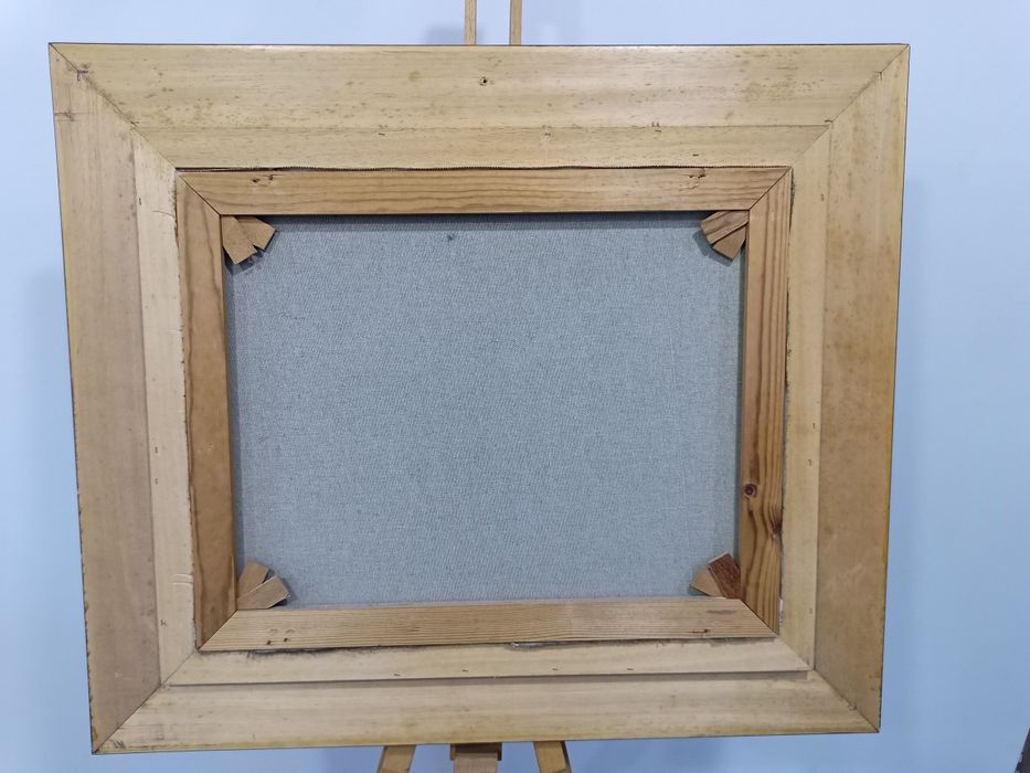 Маслен пейзаж Косач – силна символика в луксозна рамка“