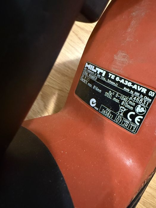 Перфоратор HILTI TE 6-A36