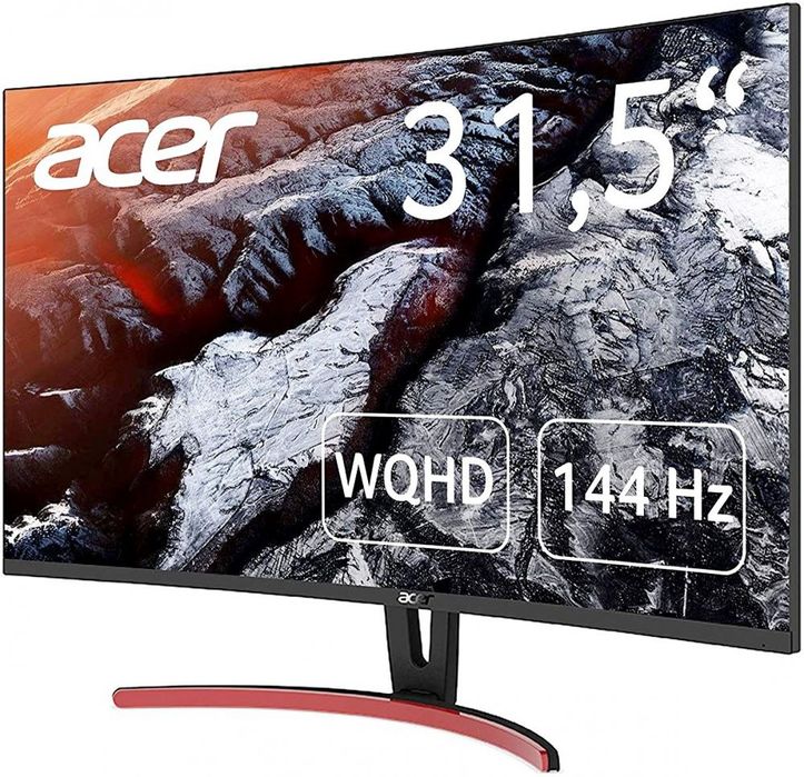 Монитор 31.5" Acer ED322QRPbmiipx, Black