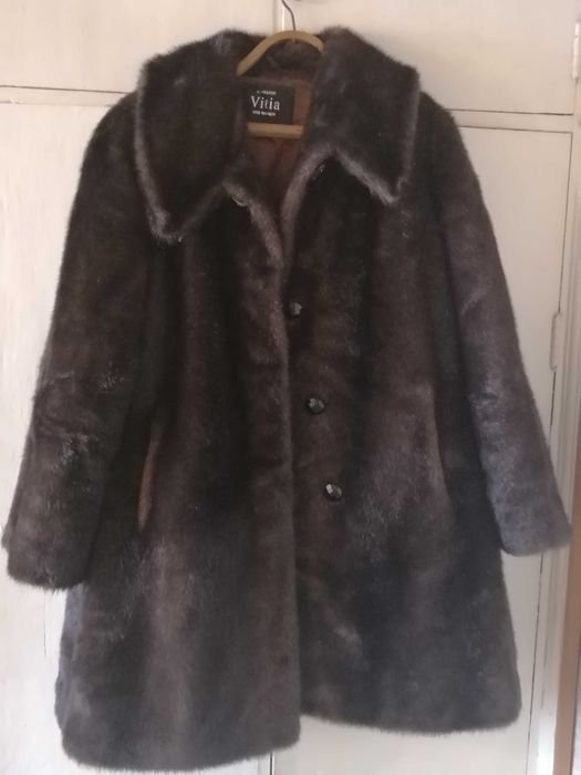 Шуба искусственная норка