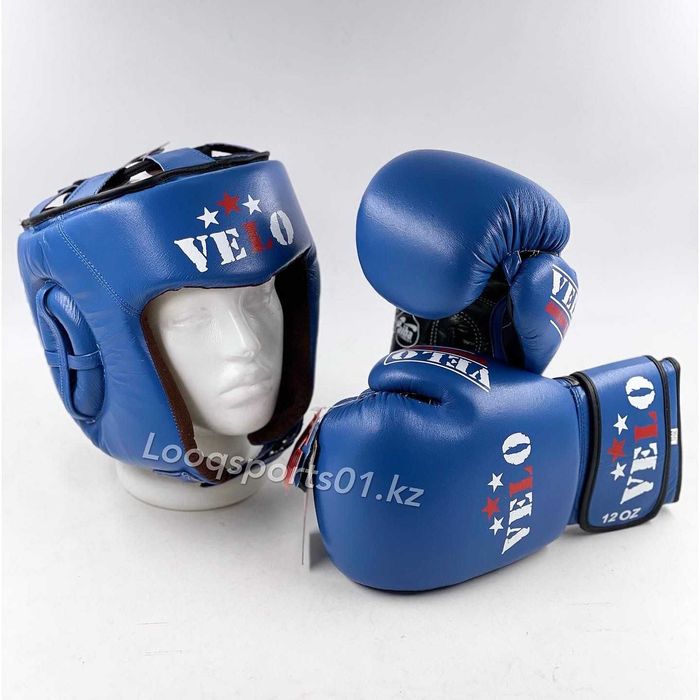 Боксерские перчатки VELO натуральная кожа Velo оригинал