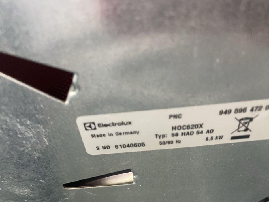 Стъклокерамичен котлон Electrolux HOC620X