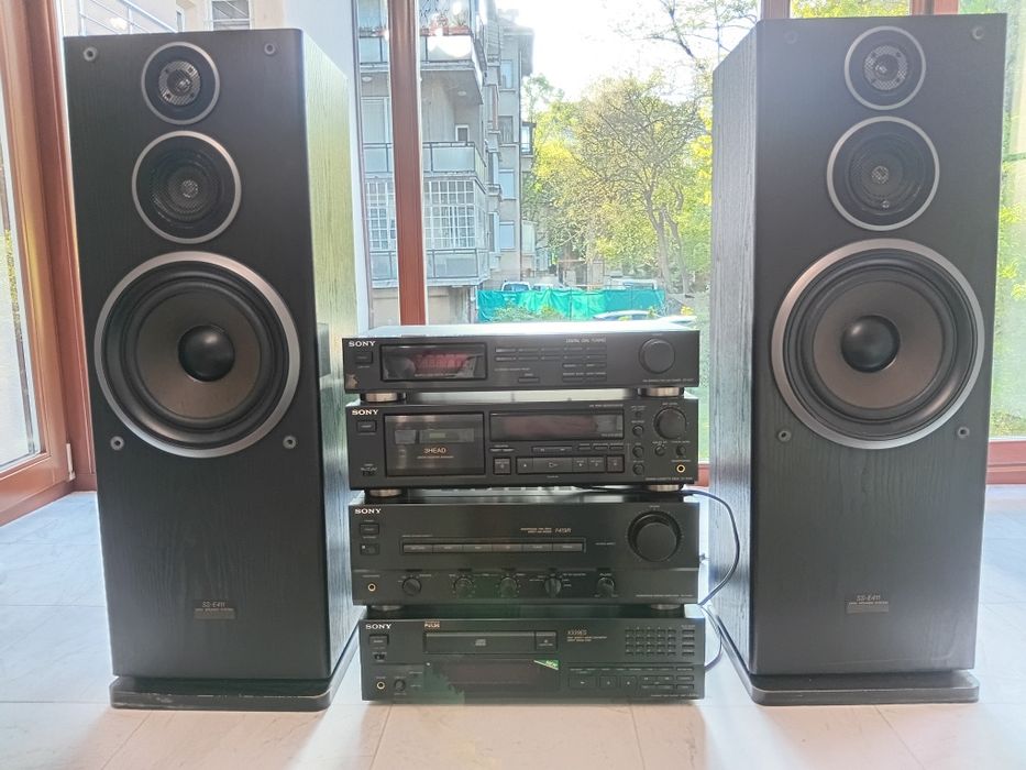 Sony аудио дек система