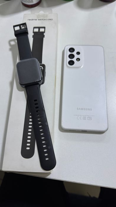 Самсунг А33 и часы