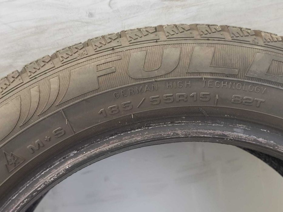 Anvelope 185/55 R15 iarna, Fulda, DOT 2017