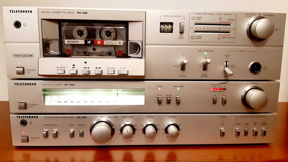 Linie audio Telefunken System R100, SILVER SERIES