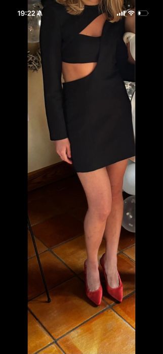 Рокля Zara черна