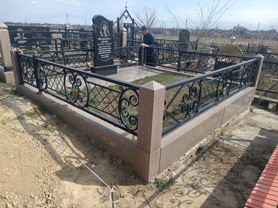 Облагораживание могил в Алматы