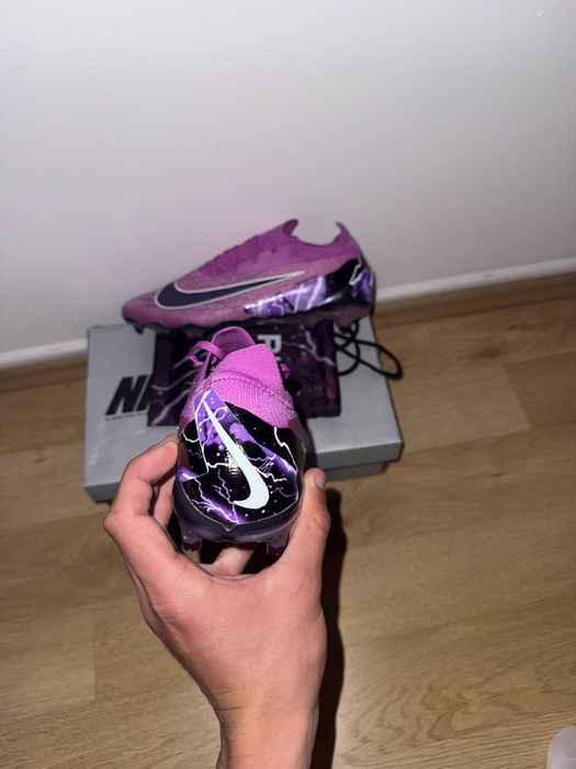 Ghete Fotbal NIKE PHANTOM GX ELITE FG THUNDER - Fuchsia Dream/Barely Grape Limited Edition