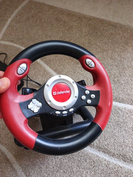 Продам игровой руль Defender Challenge Mini LE