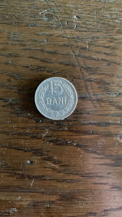 Monede vechi 15 bani din 1966