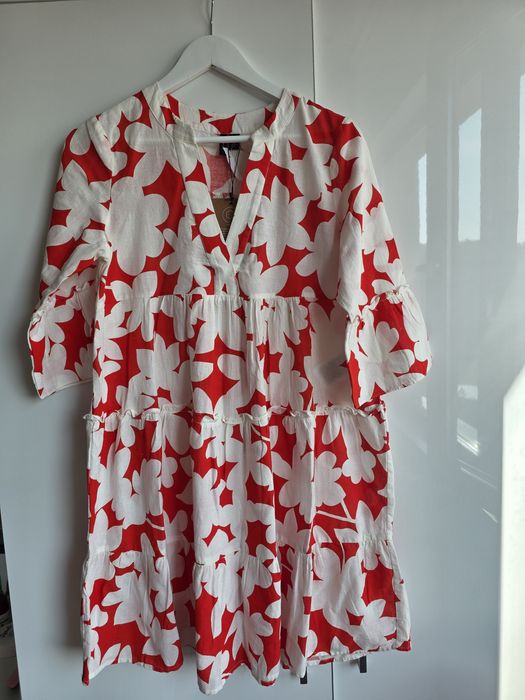 Рокля Vero Moda, 100 % памук, Нова, Размер М
