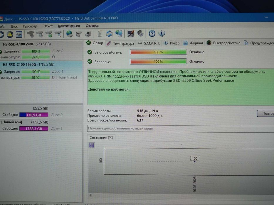 SSD Hikvision 2 tb