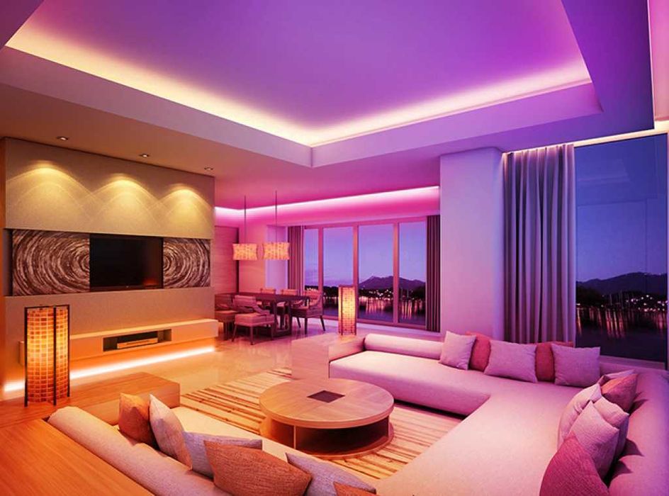 Лента с RGB LED диоди и дистанционно управление 5 метра