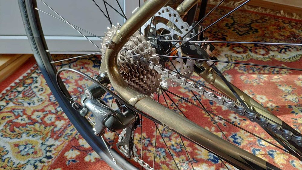 Bicicleta Merida Speeder 300 fitness bike 2x10 Tiagra cadru cursieră