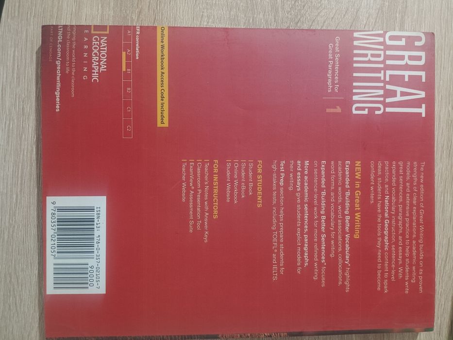 National geographic writing book 5 edition