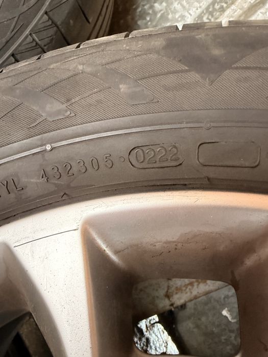 Комплект летних резин