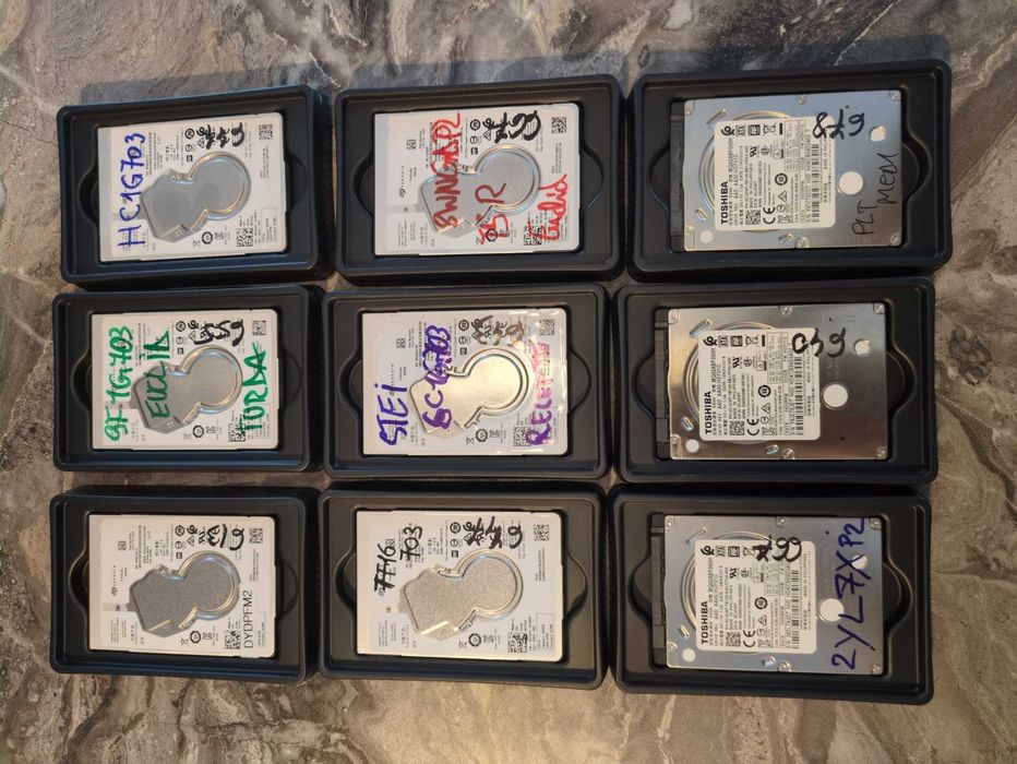Lot HDD 500GB Toshiba, Seagate