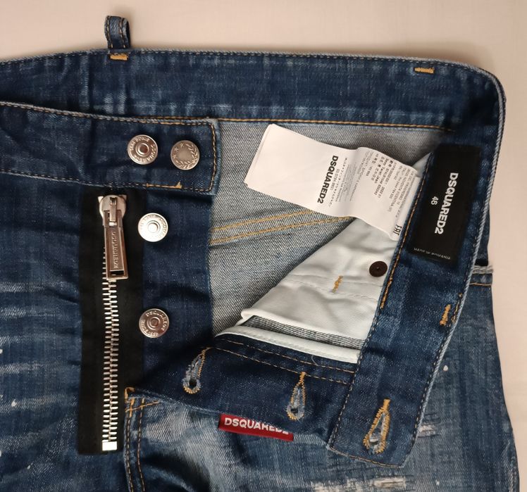 Dsquared2 Sexy Twist оригинални дънки номерация 46 M