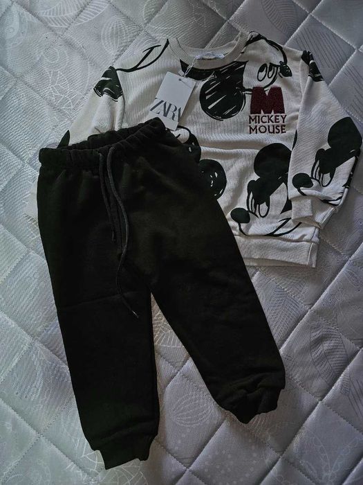 Двойка для мальчиков бренд zara Турция без начёса