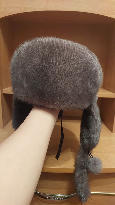 Ушанка новая норковая