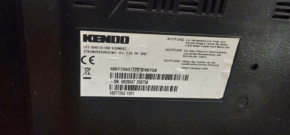 Vand Televizor LED KENDO  camping diagonala 40.