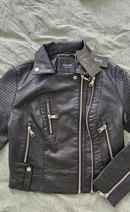 Geaca din piele ecologica