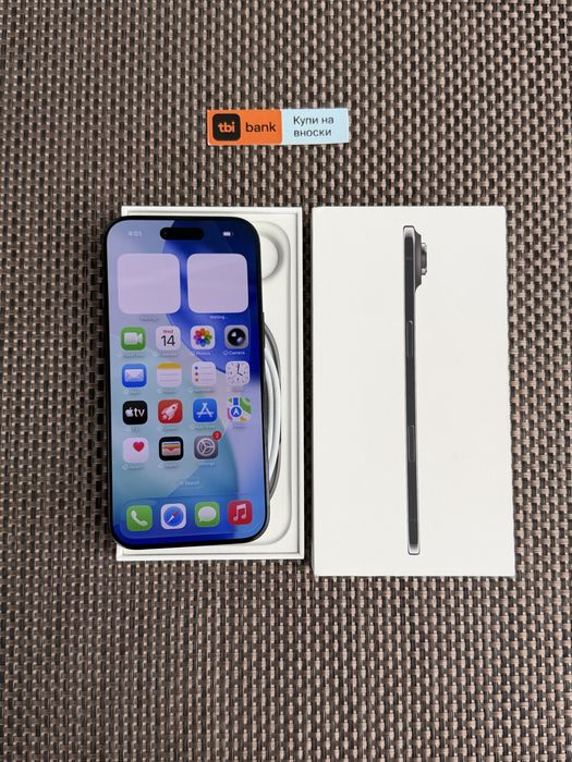 КАТО НОВ! *ЛИЗИНГ* iPhone Air 256Gb Black 17