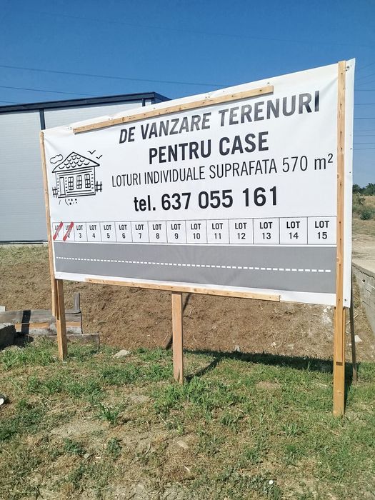 Teren de vânzare